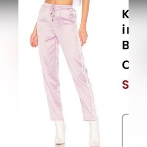 Revolve - brand: by the way. Lavender Side Stripe Track Pant